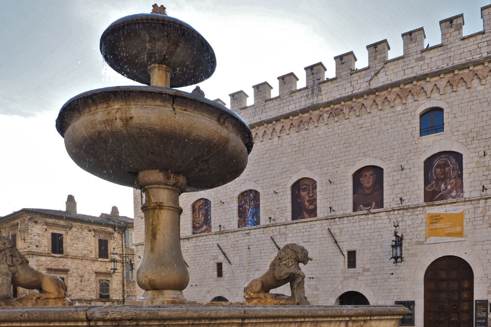 La fontana della piazza